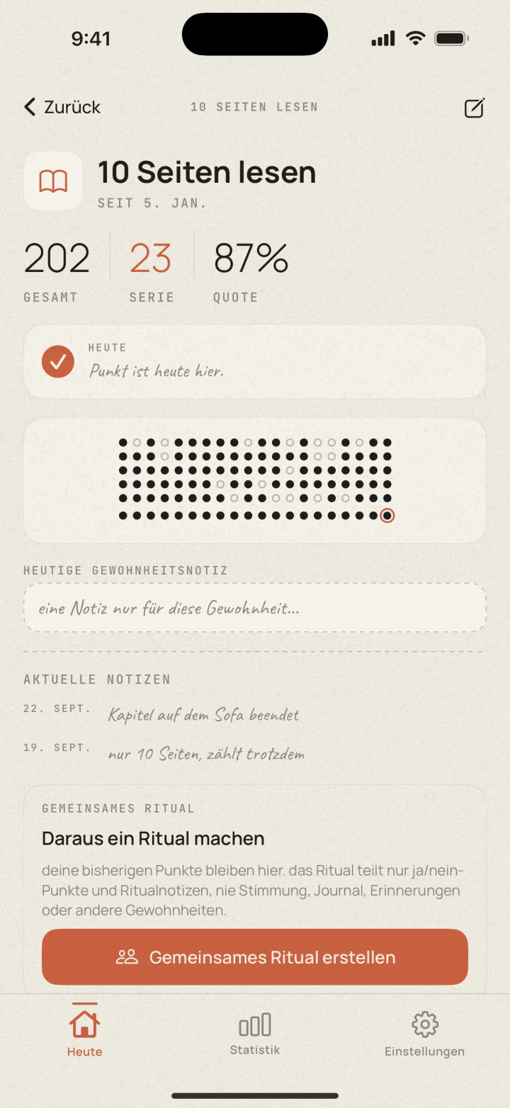 Dotted-Gewohnheitsdetail mit einem Raster aus Punkten