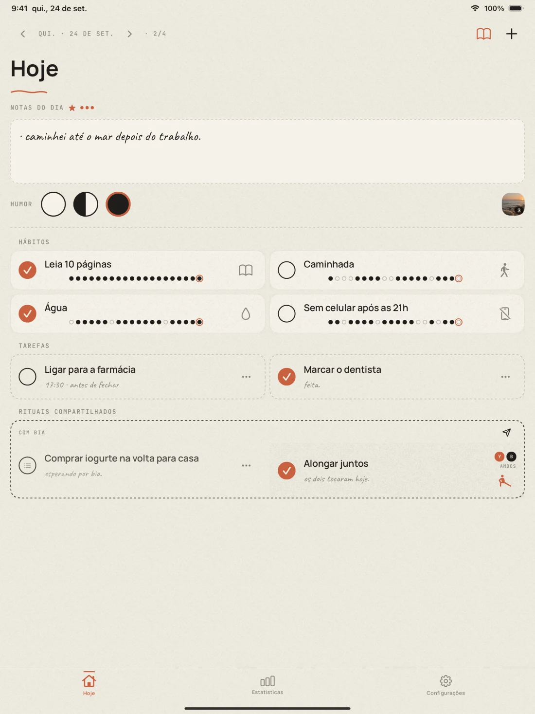 Dotted no iPad
